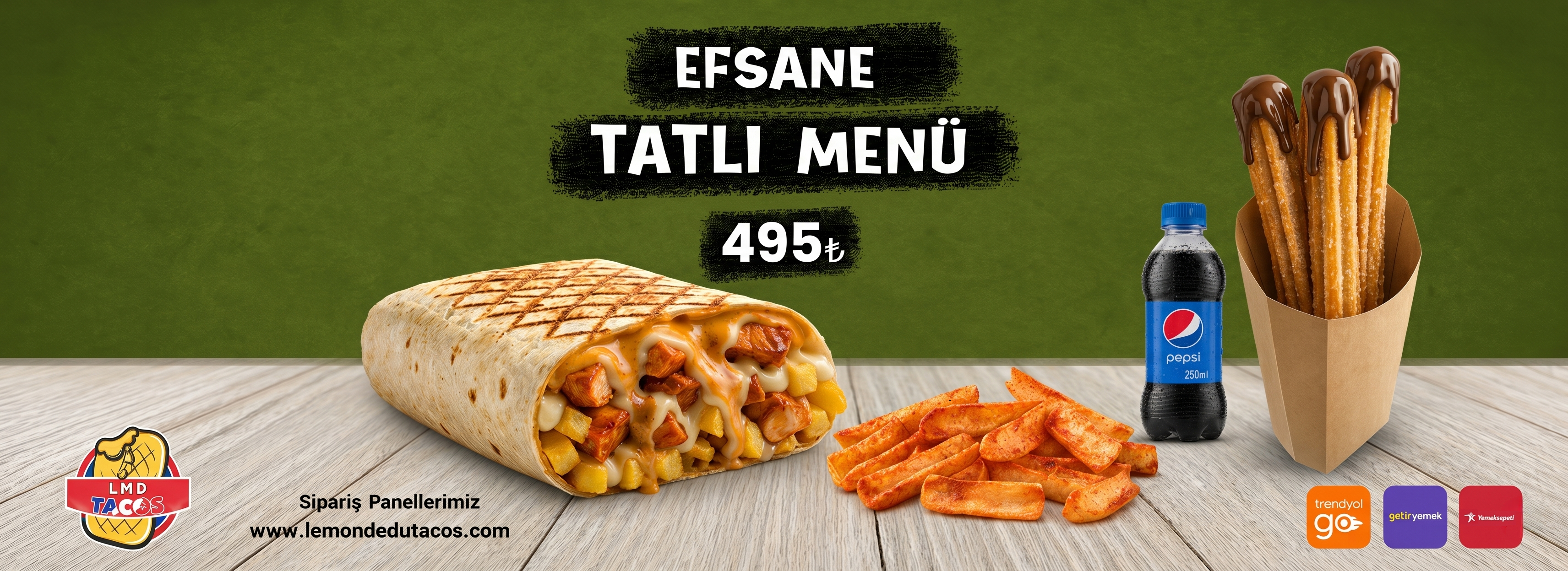 Efsane Tatlı Menü